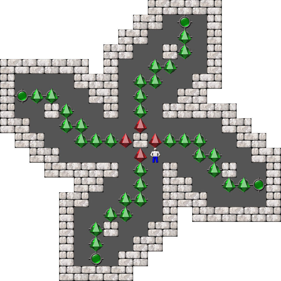 Sokoban Tertius gradus ad Olympo 1 level 55